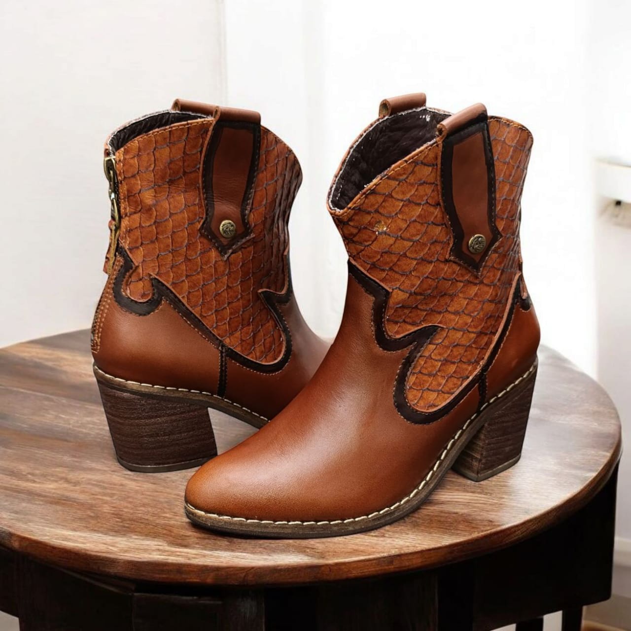 Botin Ref Texas Coñac