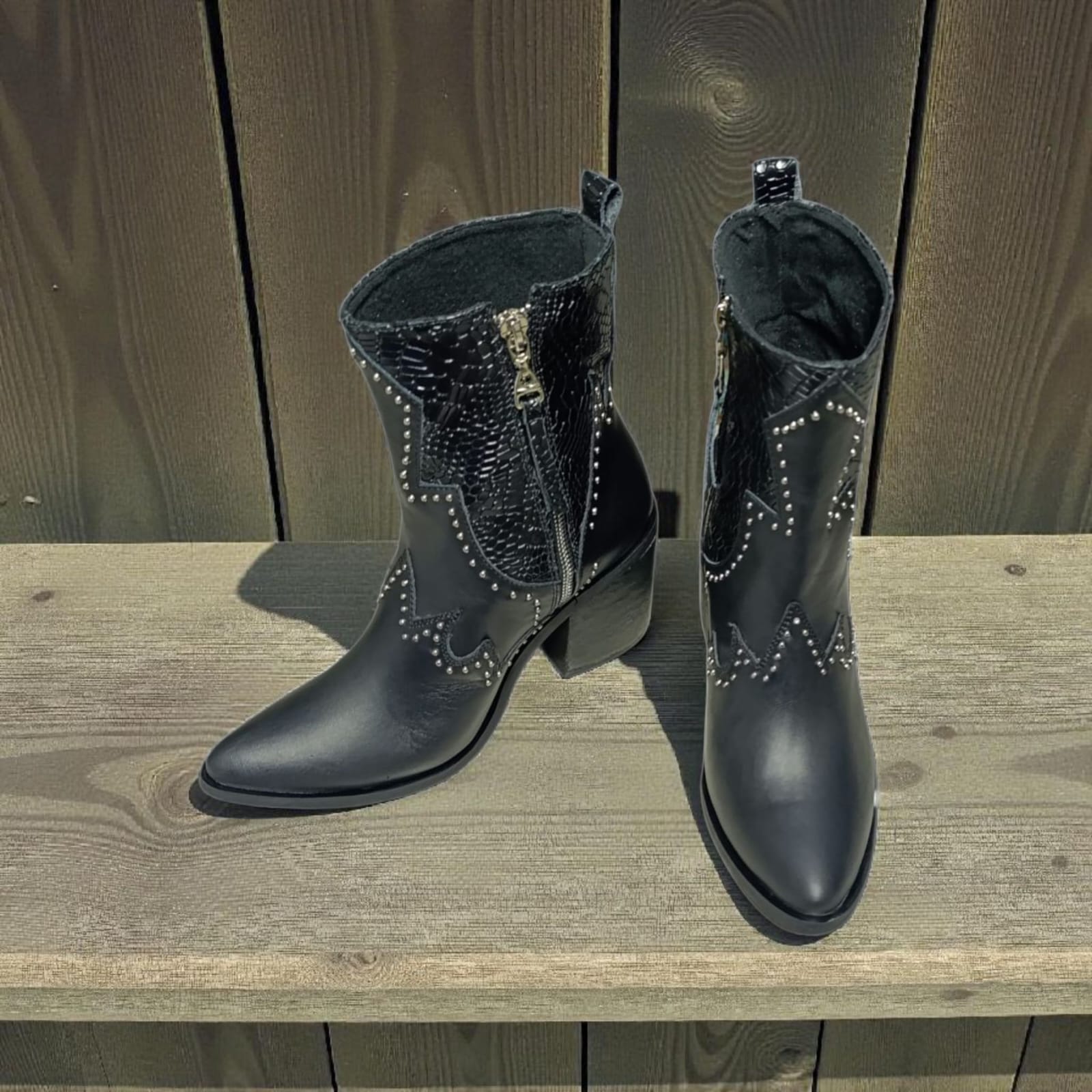 Botin Ref Texas Black