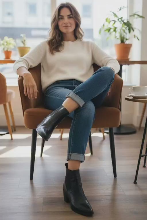 Botin Ref Samantha Croco